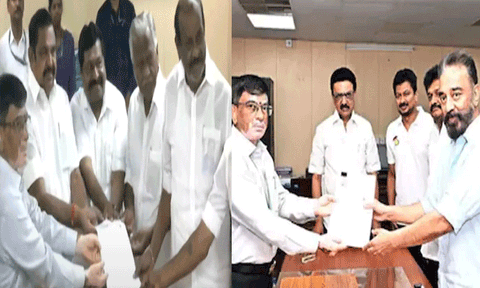 மாநிலங்களவை தேர்தல்: திமுக, அதிமுக வேட்பாளர்கள் போட்டியின்றி தேர்வு