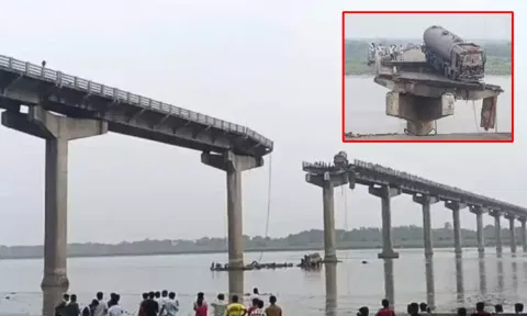 குஜராத் பால விபத்து; பலி எண்ணிக்கை 13 ஆக உயர்வு