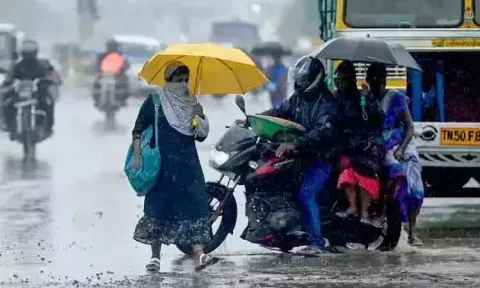 14 மாவட்டங்களில் மதியம் 1 மணி வரை மழைக்கு வாய்ப்பு