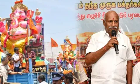 தமிழகத்தில் 1.50 லட்சம் இடங்களில் விநாயகர் சிலைகள் நிறுவப்படும் - இந்து முன்னணி