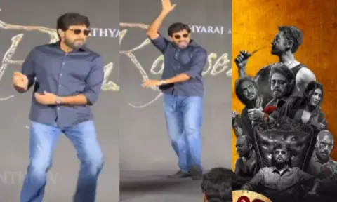 Sathyaraj Electrifying Dance Performance to 'Monica' Song