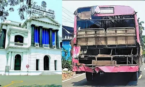 நொறுங்கிய நிலையில் மகளிர் விடியல் பஸ்? - தமிழக அரசு விளக்கம்