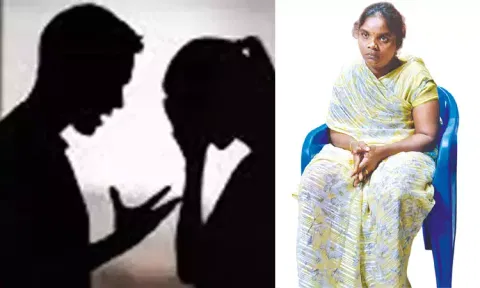 நடத்தையில் சந்தேகம்.. தூங்கிய கணவர் தலையில் கல்லை தூக்கிப்போட்ட இளம்பெண்