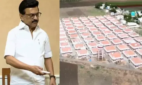 இலங்கைத் தமிழர்களுக்கு 772 வீடுகள்: முதல்-அமைச்சர் மு.க.ஸ்டாலின் திறந்து வைத்தார்