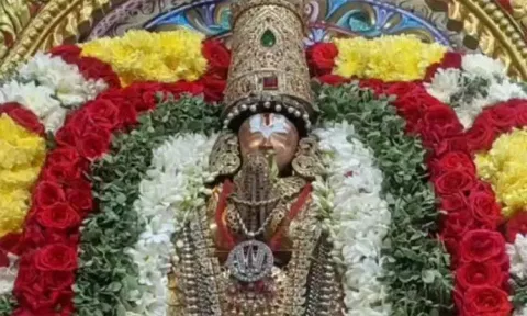 மாமல்லபுரம் ஸ்தல சயன பெருமாள் கோவிலில் பூதத்தாழ்வார் உற்சவம் துவங்கியது