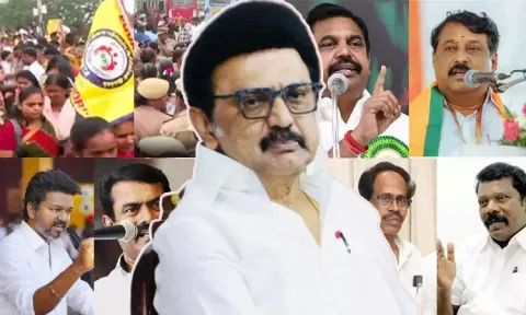 போராட்டங்கள்... எதிர்க்கட்சிகளின் குற்றச்சாட்டுகள்... கூட்டணி கட்சிகளின் நெருக்கடி - எப்படி சமாளிக்கப்போகிறது திமுக?