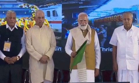 திருவனந்தபுரம் - தாம்பரம் அம்ரித் பாரத் ரெயில் சேவை: பிரதமர் மோடி தொடங்கி வைத்தார்
