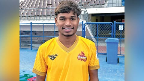 Hockey midfielder Adrohit Ekka