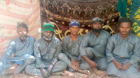 Abducted Tamil Nadu workers in Mali as seen on video