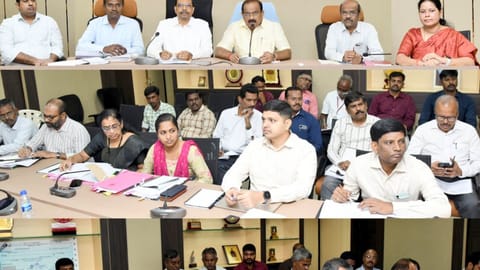 State Minister R Sakkarapani chairs high-level meeting on Tuesday