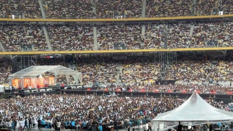 Visuals from the spot
