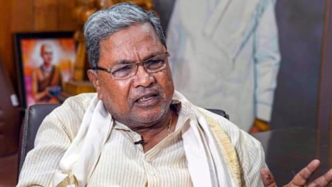 Karnataka CM Siddaramaiah