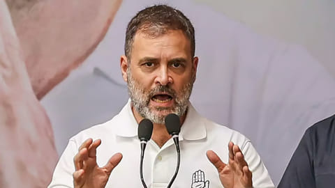 Congress leader Rahul Gandhi