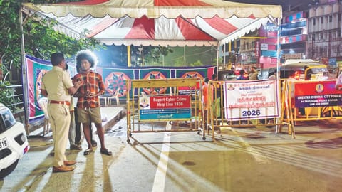 Chennai rings in 2026 with zero fatal accidents