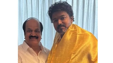 MLA Prabhakar and CM Vijay