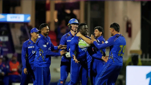 MI Emirates beat Abu Dhabi Knight Riders by seven wickets