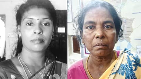 (L-R) Nandhini and Christobmary
