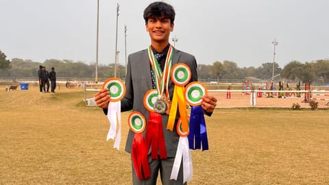 Chennai's Shubh wins 2 golds at Jr Equestrian Nationals