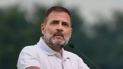 Congress leader Rahul Gandhi