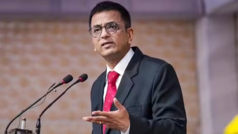 Former chief justice of India DY Chandrachud
