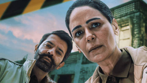 Barun Sobti and Mona Singh