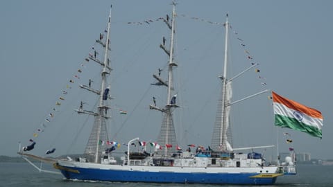 Navy's sail training ship INS Sudarshini embarks on transoceanic expedition