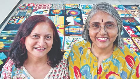 Tina Katwal and Varsha Sundararajan