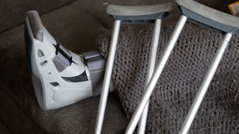 Representative image of an injured person