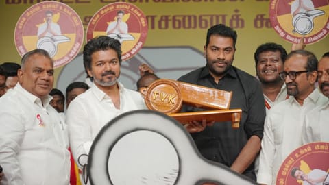 TVK chief actor Vijay