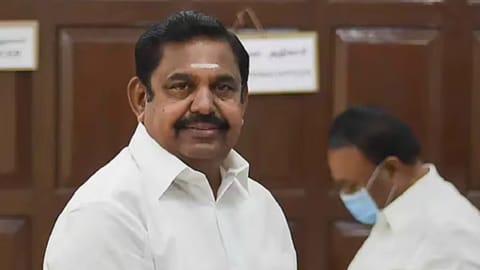 AIADMK general secretary Edappadi K Palaniswami
