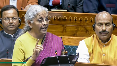 Finance Minister Nirmala Sitharaman