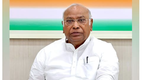 Leader of the Opposition in Rajya Sabha Mallikarjun Kharge