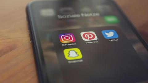 Representative image of social media