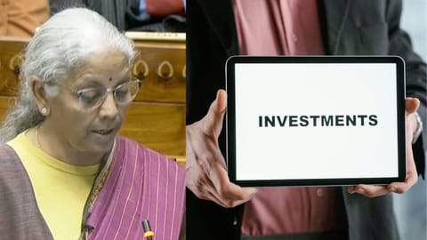 Finance Minister Nirmala Sitharaman and Investment representative Image