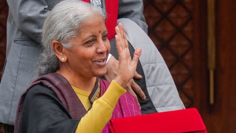 Finance Minister Nirmala Sitharaman