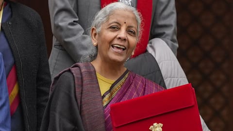 Finance Minister Nirmala Sitharaman