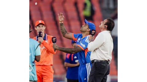 India opt to bat against Netherlands; Washington, Arshdeep included