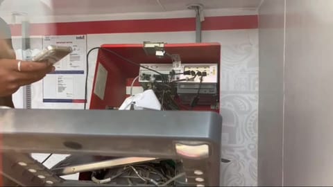 Rs 20 lakhs got robbed in the ATM