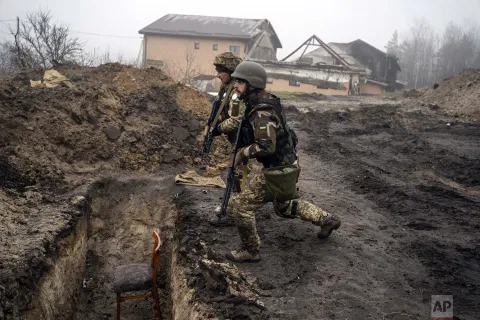 Visual from Russia-Ukraine war
