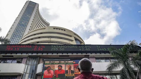 Bombay Stock Exchange (BSE), in Mumbai.