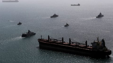 Iranian naval ship