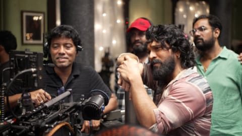 (L-R) Rathnavelu and Ram Charan