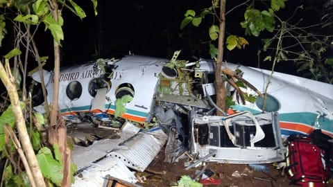 Visual from the accident site