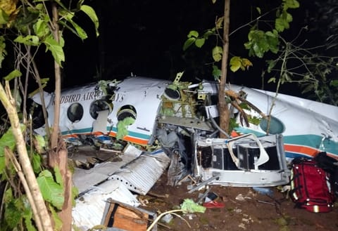 Visual from the accident site