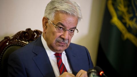 Pakistan Minister Khawaja Mohammad Asif