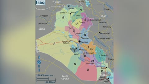 Iraq map