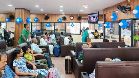 AC waiting rooms