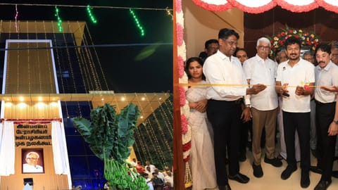 Udhayanidhi Stalin inaugurates civic projects