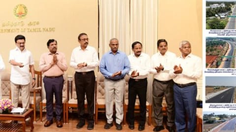 MK Stalin inaugurated 11 road infrastructure projects