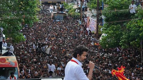 TVK chief Vijay